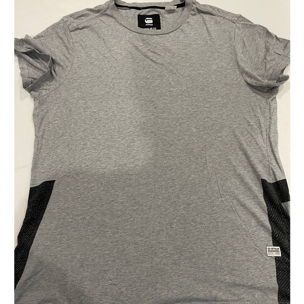 Raw Gray Shirt XL Regular Fit Bit Raw Back Print